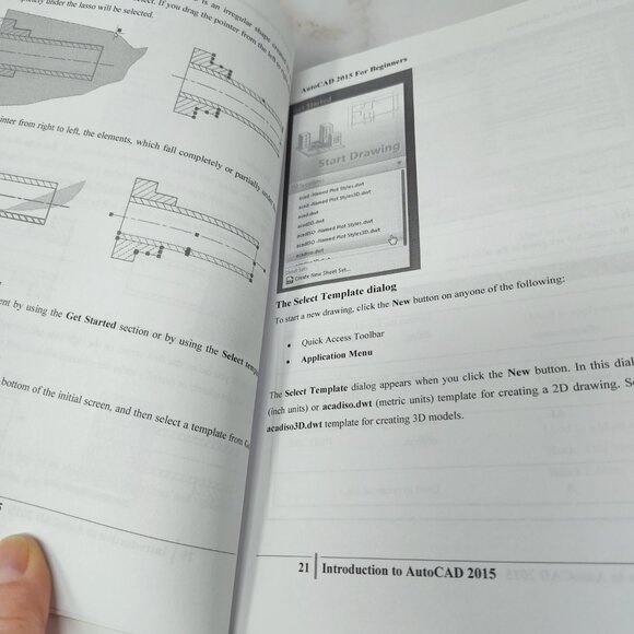 📚 AutoCAD 2015 For Beginners by CADFolks - Paperback 🖊️ - Picture 4 of 5